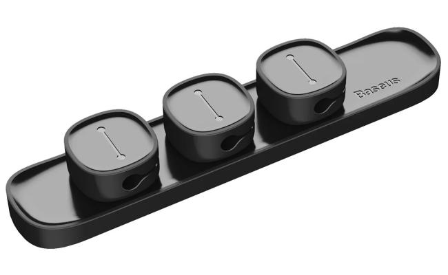 Baseus Magnetic Cable Management Cord organizer Peas - Black